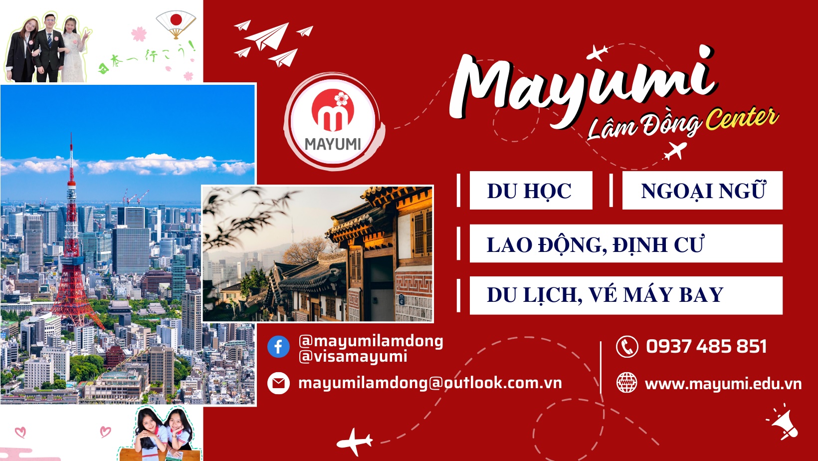 Mayumi - Du học Nhật và nhiều nước khác