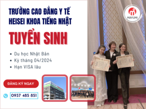 cao đẳng y tế Heisei Du học Nhật Bản
